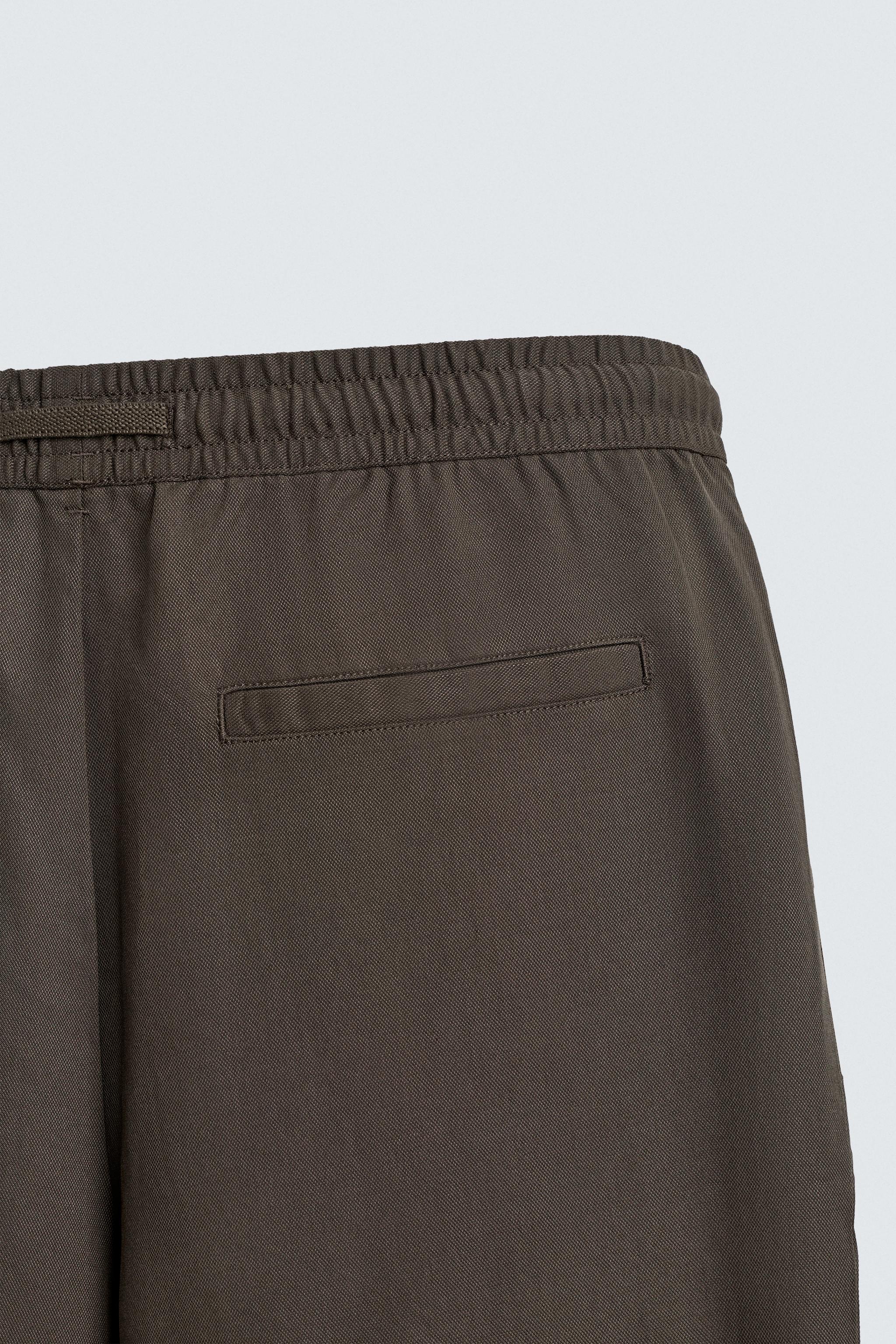 100% LYOCELL REGULAR FIT PANTS